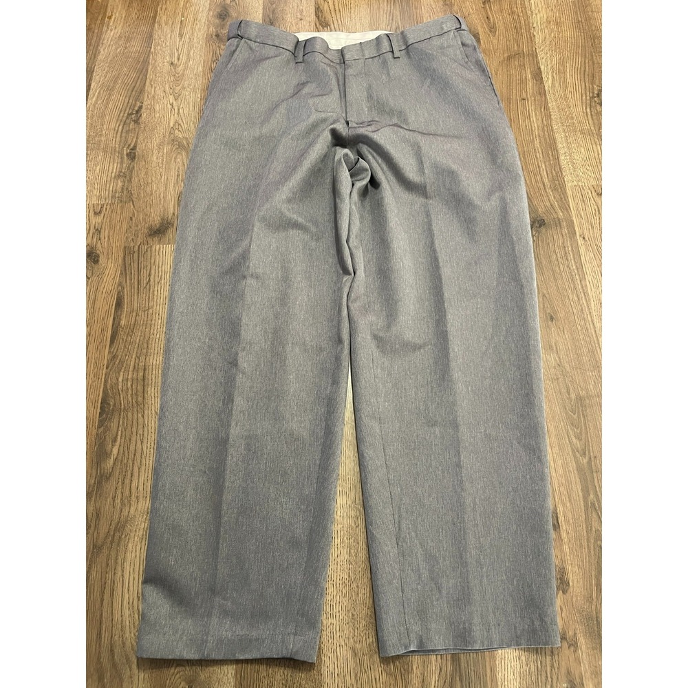 Puritan Pants, Men's Size 36x30, Gray, Dress Pants, Pleated, Straight Leg